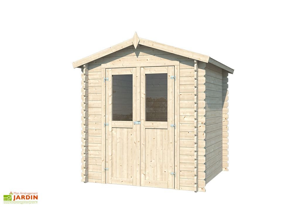 abri de jardin en bois d’épicéa – 180 x 180 x 214 cm abri de jardin en bois d’épicéa – 180 x 180 x 214 cm