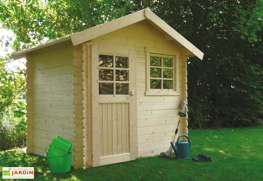 abri de jardin saran bois pin nord toit double pente une porte une fenetre.jpg abri de jardin saran bois pin nord toit double pente une porte une fenetre.jpg