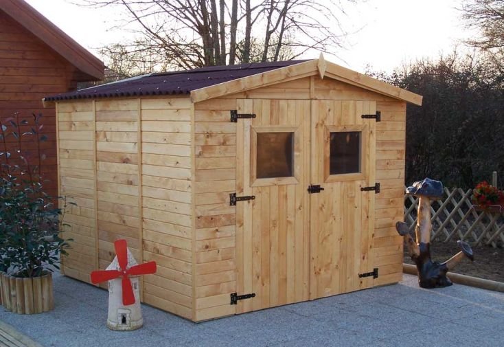 abri de jardin en bois eden 16mm avec plancher 2,4 x 2,4 m abri de jardin en bois eden 16mm avec plancher 2,4 x 2,4 m