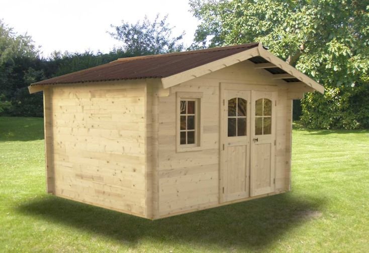 abri de jardin en bois brut 12 m² nancy 42 mm abri de jardin en bois brut 12 m² nancy 42 mm
