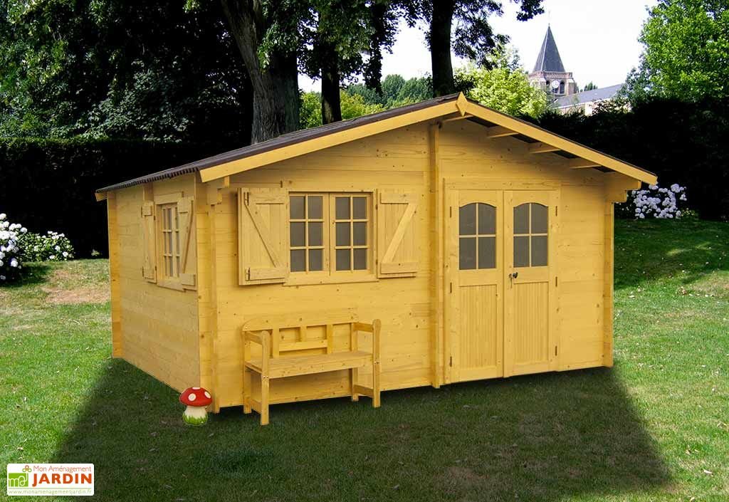abri de jardin en bois brut 22 m² nancy 42 mm abri de jardin en bois brut 22 m² nancy 42 mm