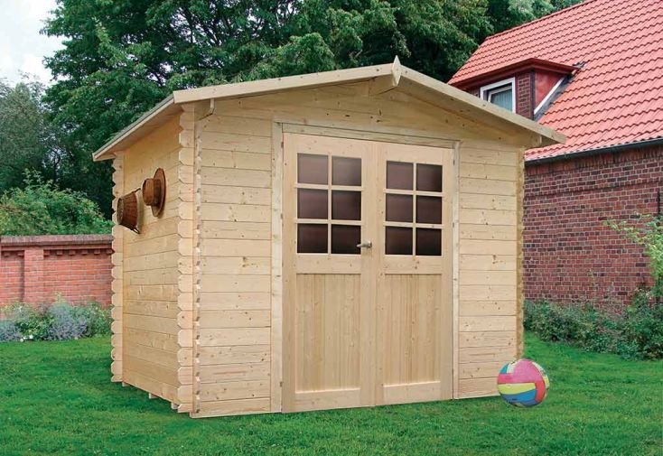 abri de jardin en bois amberg 19mm (298 x 248 cm) abri de jardin en bois amberg 19mm (298 x 248 cm)