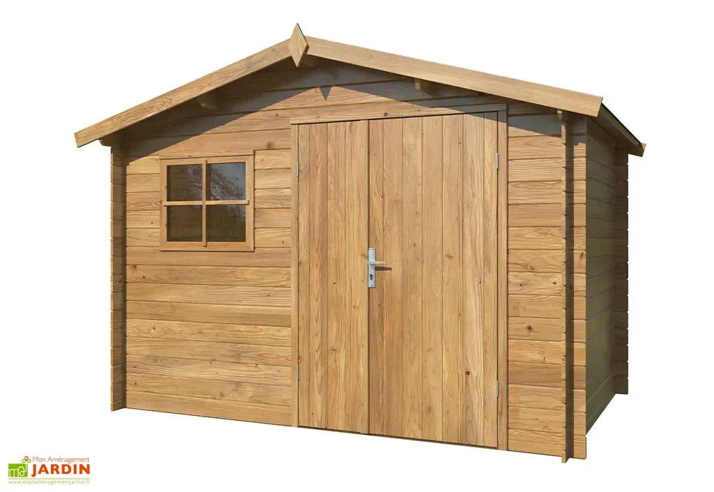 abri de jardin en bois de pin traité 19 mm pablo – 6,7 m² abri de jardin en bois de pin traité 19 mm pablo – 6,7 m²