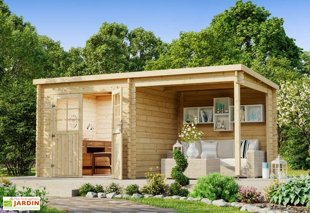abri jardin bois auvent sophy weka 10m2.jpg abri jardin bois auvent sophy weka 10m2.jpg