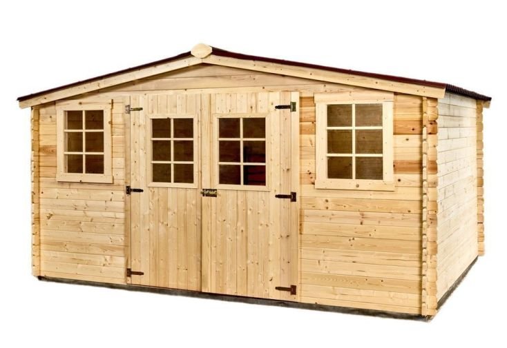 abri de jardin en bois d’Épicéa brut 12 m² abri de jardin en bois d’Épicéa brut 12 m²