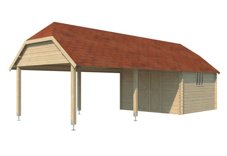 abri de jardin bois d’Épicéa auvent + toit shingle oxford xxl 33 m² abri de jardin bois d’Épicéa auvent + toit shingle oxford xxl 33 m²