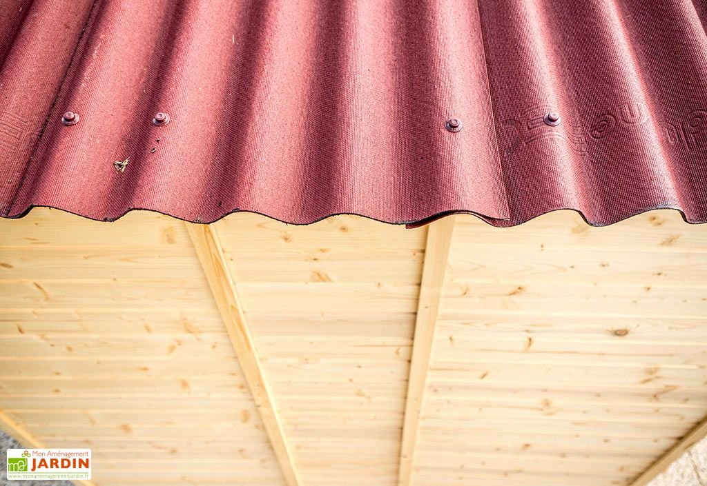 abri de jardin en bois brut 16 mm 6 m² abri de jardin en bois brut 16 mm 6 m²