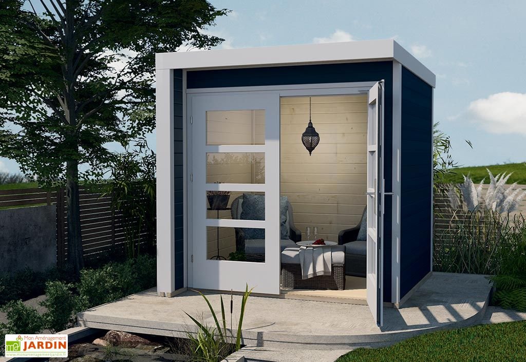 abri de jardin en bois d’Épicéa design 262 a 4,2 m² (2 coloris) abri de jardin en bois d’Épicéa design 262 a 4,2 m² (2 coloris)