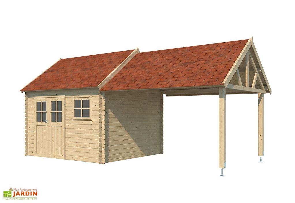 abri jardin bois epicea toit shingle auvent coventry xl 22m.jpg abri jardin bois epicea toit shingle auvent coventry xl 22m.jpg