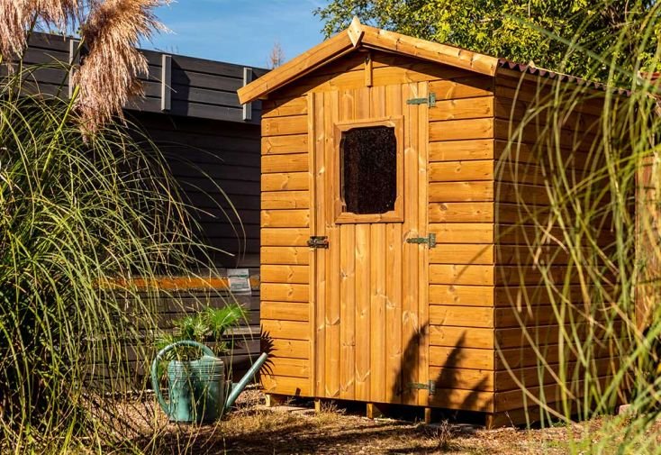 abri de jardin en bois traité tht avec plancher 2,5 m² abri de jardin en bois traité tht avec plancher 2,5 m²