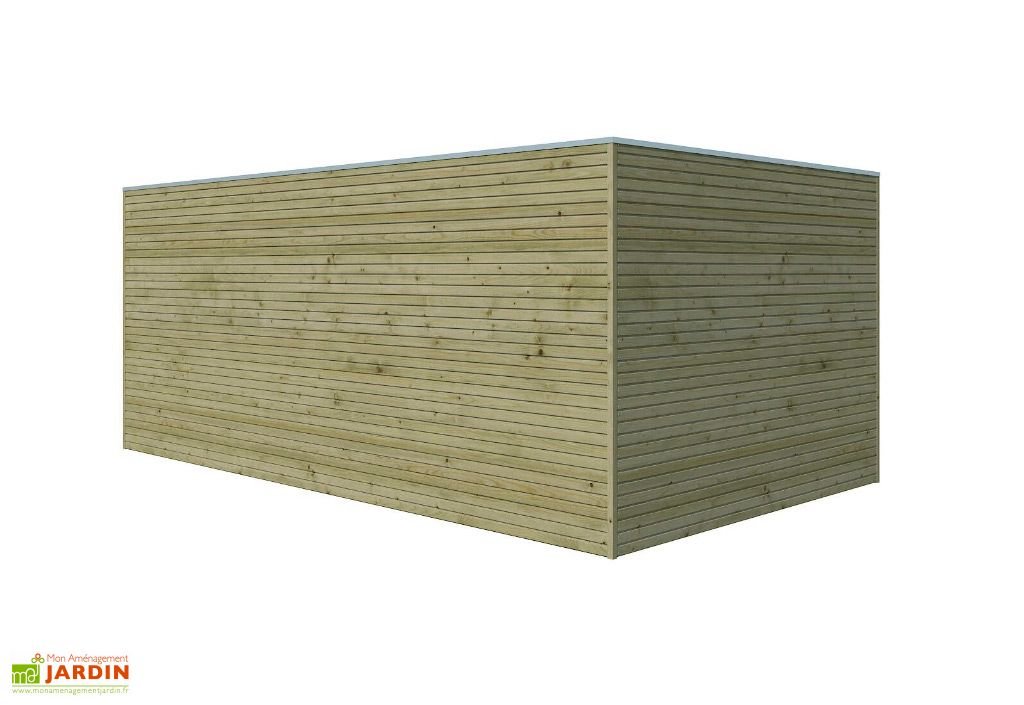 abri de jardin en bois d’épicéa traité qube 15 m² abri de jardin en bois d’épicéa traité qube 15 m²