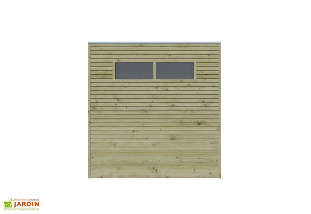 abri de jardin en bois d’épicéa traité qube 6,3 m² abri de jardin en bois d’épicéa traité qube 6,3 m²