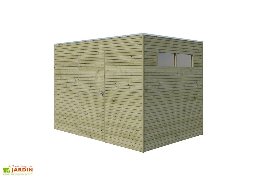 abri de jardin en bois d’épicéa traité qube 6,3 m² abri de jardin en bois d’épicéa traité qube 6,3 m²