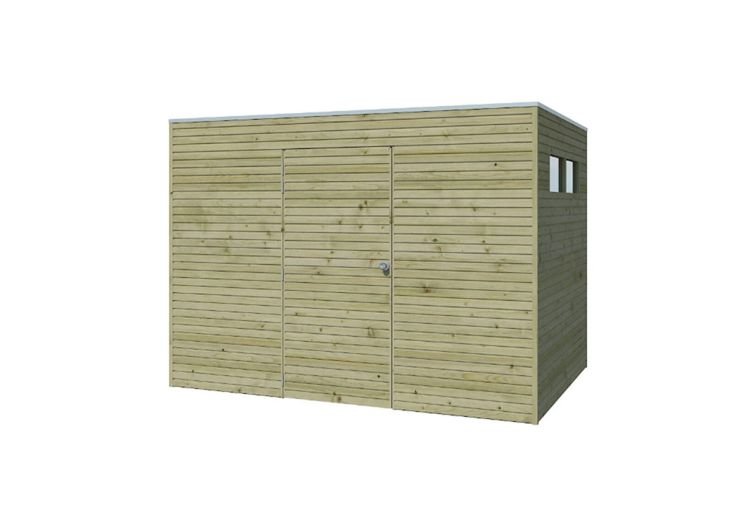 abri de jardin en bois d’épicéa traité qube 6,3 m² abri de jardin en bois d’épicéa traité qube 6,3 m²