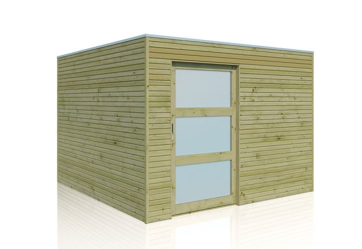 abri de jardin en bois d’épicéa traité qube 9 m² abri de jardin en bois d’épicéa traité qube 9 m²
