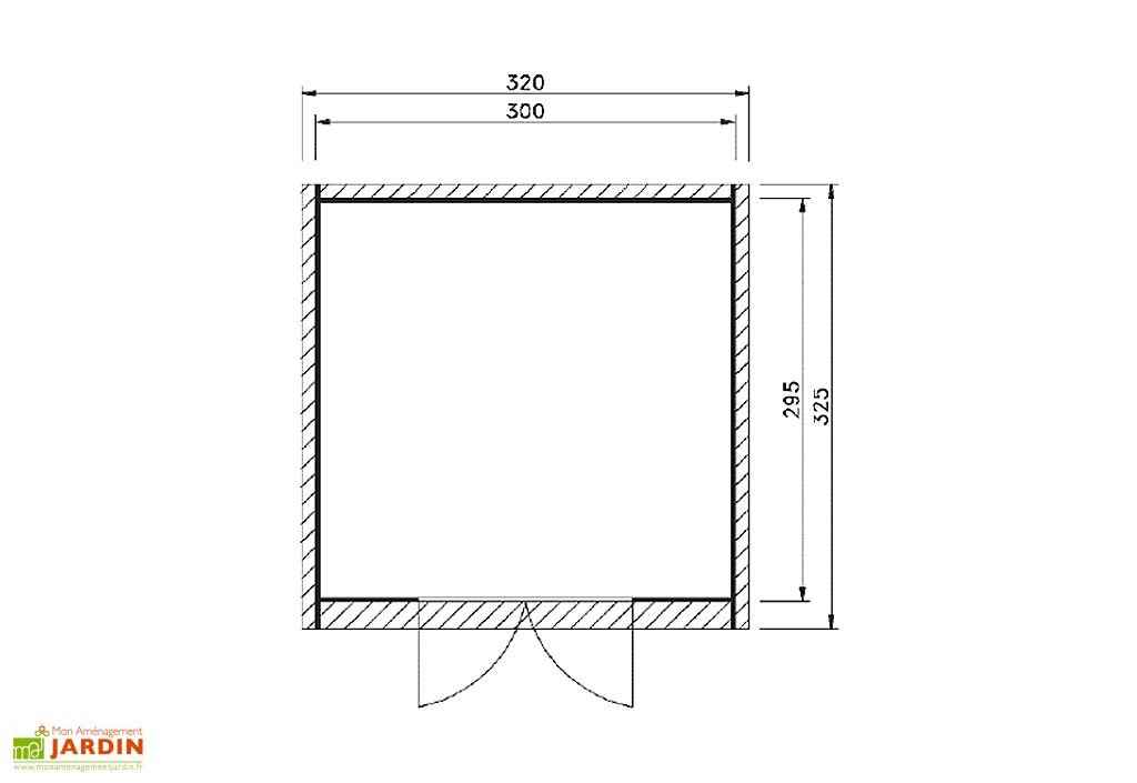 abri de jardin en bois d’Épicéa wekaline 8,8 m² (3 coloris) abri de jardin en bois d’Épicéa wekaline 8,8 m² (3 coloris)