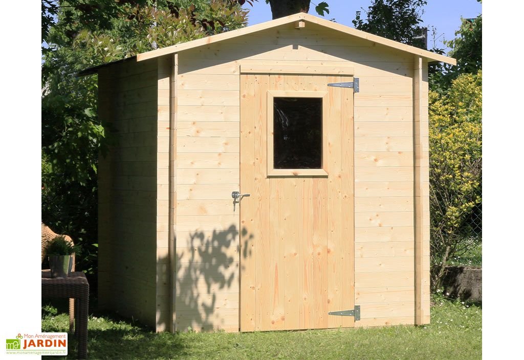 abri de jardin en bois brut 4 m² 19 mm régis abri de jardin en bois brut 4 m² 19 mm régis
