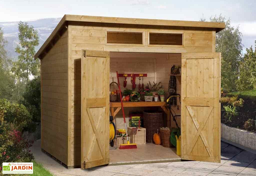 abri jardin bois nova plus 1 19mm 254x194 (lasuré en option) abri jardin bois nova plus 1 19mm 254x194 (lasuré en option)