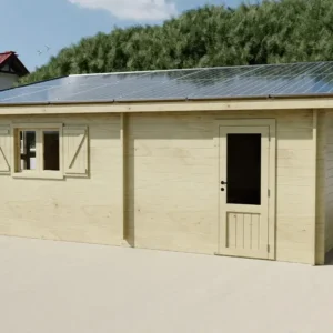 abri jardin bois panneaux photovoltaiques 20m2.webp