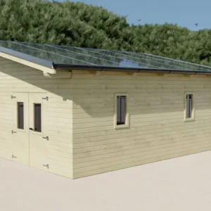abri jardin bois panneaux photovoltaiques 20m2 1.webp