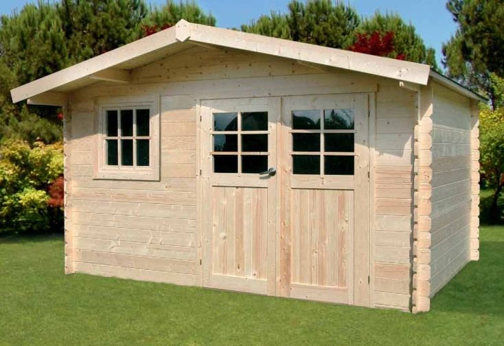 abri de jardin bois salzburg 34mm 388x298cm abri de jardin bois salzburg 34mm 388x298cm