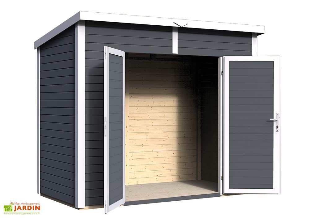abri de jardin en bois de sapin traité skur 2 – 3,17 m² abri de jardin en bois de sapin traité skur 2 – 3,17 m²