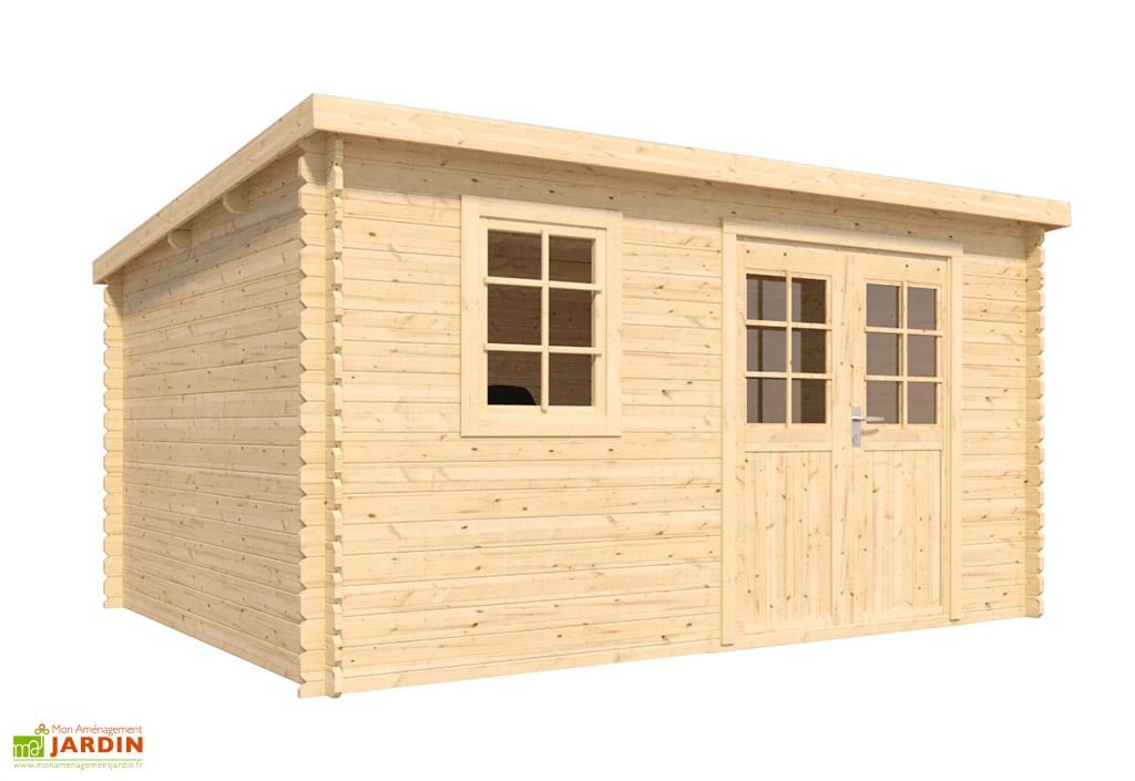 abri de jardin en bois de pin brut 9,9 m² vallo modern abri de jardin en bois de pin brut 9,9 m² vallo modern