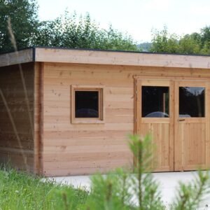 chalet jardin bois brut toit plat.jpg