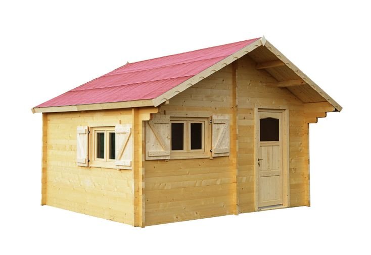 abri de jardin en bois d’épicéa brut 60 mm – 24,96 m² abri de jardin en bois d’épicéa brut 60 mm – 24,96 m²