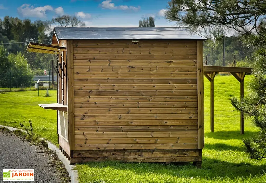 kiosque commercial en bois tht 5 m² – stand de vente pour marché adèle kiosque commercial en bois tht 5 m² – stand de vente pour marché adèle