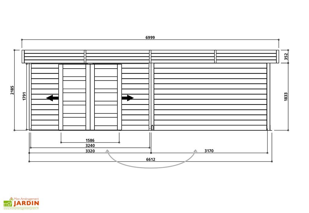 abri de jardin bois 28 mm avec auvent 19,88 m² arhus 28 mm abri de jardin bois 28 mm avec auvent 19,88 m² arhus 28 mm