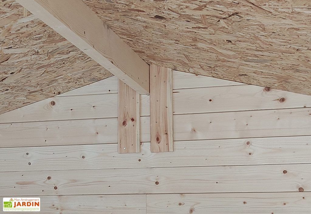 abri de jardin en bois de pin brut fiamma 4,85 m² abri de jardin en bois de pin brut fiamma 4,85 m²