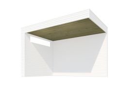 abri de jardin en bois d’épicéa traité + extension qube 12 m² abri de jardin en bois d’épicéa traité + extension qube 12 m²