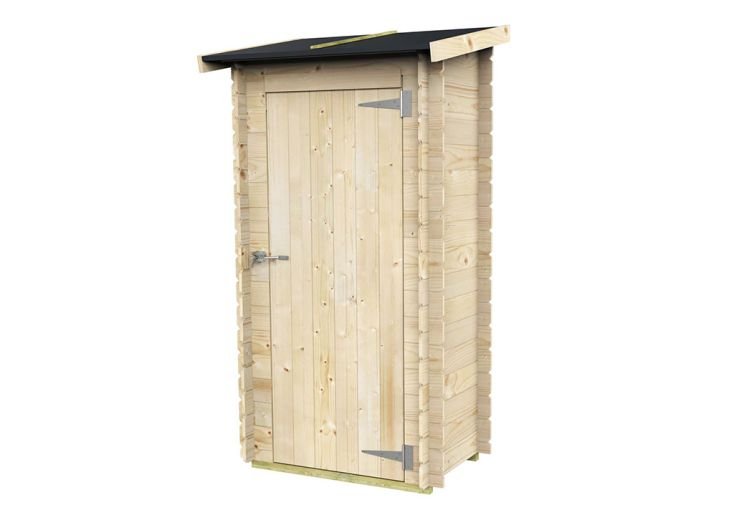 abri de jardin adossable en bois de pin brut arturo 98 x 64 x 188 cm abri de jardin adossable en bois de pin brut arturo 98 x 64 x 188 cm