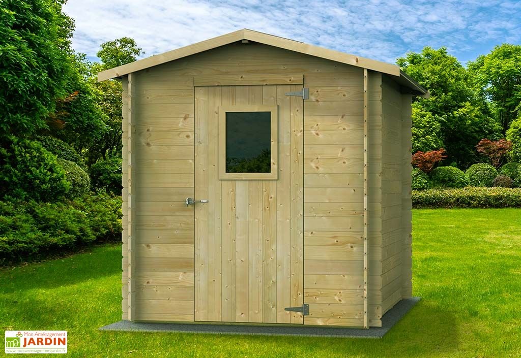 abri de jardin en bois brut 4 m² 19 mm régis abri de jardin en bois brut 4 m² 19 mm régis